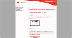 Desktop Screenshot of clubfiscal.net